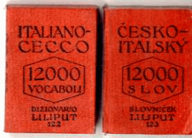 Slovník Liliput - Česko-italský a opačně