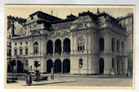 Karlovy Vary - Městské divadlo (pohled)