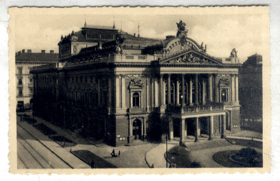 Brno - Národní divadlo (pohled)