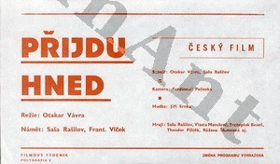 Přijdu hned