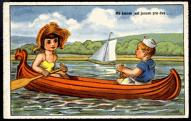 V. Vítek - Má kanoe jest jenom pro dva... (pohled)