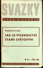 Jak se písemnictví stane světovým