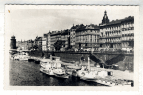 Prag - Moldaulände - Praha - Vltavské nábřeží (pohled)