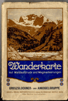 Wanderkarte mit Waldaufdruck und Wegmarkierungen