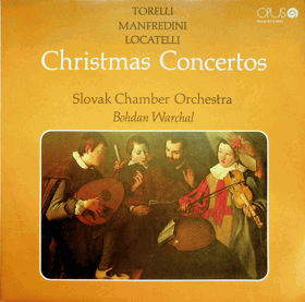 LP - Christmas Concertos - Slovak Chamber Orchestra Bohdan Warchal