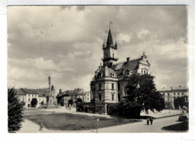 Uničov - Náměstí 9. května (pohled)