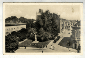 Prostějov - Štefánikovo náměstí (pohled)