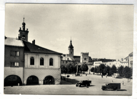 Lipník nad Bečvou - auta (pohled)