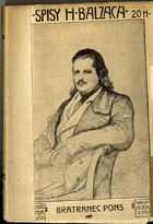 Spisy H. Balzaca - Bratranec Pons