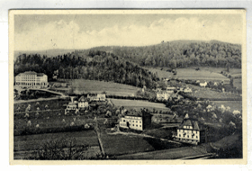 Lázně Teplice nad Bečvou - Vilová čtvrť - Zátiší (pohled)