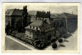 Šumperk - Gymnasium a střední škola (pohled)