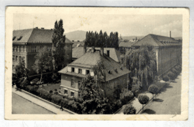 Šumperk - Gymnasium a střední škola (pohled)