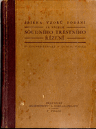 Sbírka vzorů podání ve věcech soudního trestního řízení
