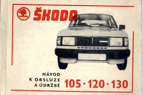 Návod k obsluze a údržbě škoda 105 - 120 - 130