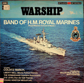 LP - WARSHIP - Band Of H. M. Royal Marines