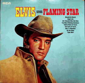 LP - Elvis Presley - Sings Flaming Star