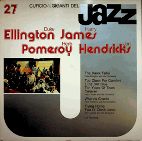 LP - Giganti Del JAZZ 27 - Duke Elington - Harry James