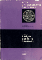 Z dějin českého dramatu - Lat. a latinskočeské hry tří Marií