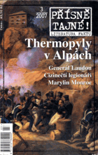 Přísně tajné 3/2007 - Thermopyly v Alpách