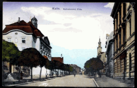 Kolín - Kutnohorská třída (pohled)