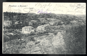 Roztoky - pozdrav (pohled)