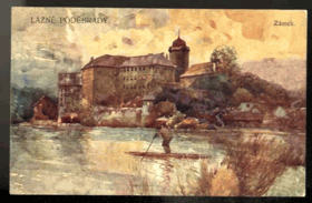 Poděbrady - zámek - J. Spáčil (pohled)
