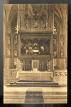 Kutná Hora - Hlavní oltář ve velechrámě sv. Barbory (pohled)