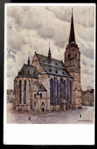 Plzeň - B. Hochman - Hlavní chrám (pohled)