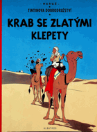 Krab se zlatými klepety