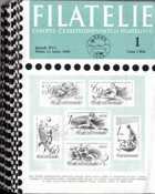 Filatelie - ročník XVIII. - NEkompletní ročník - chybí čísla 5, 7