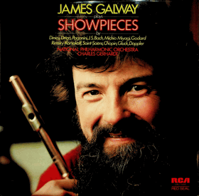 LP - James Galway - Plays Showpieces
