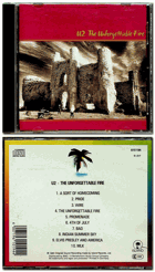 CD - U2 - The Unforgettable Fire