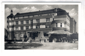Lázně Poděbrady - Lázeňský hotel (pohled)